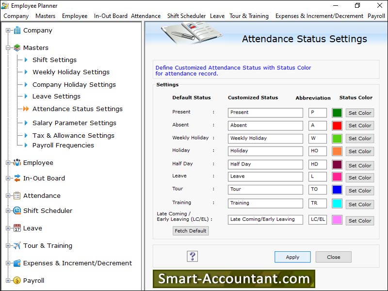 Staff Scheduler 4.0.1.5 screenshot