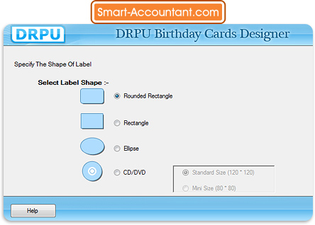 Birthday card design software