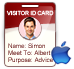 Mac Visitors Id cards