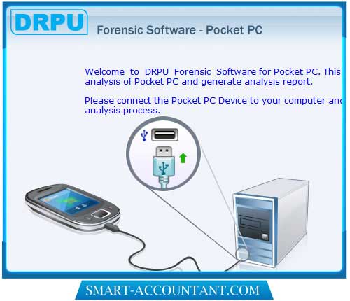 Screenshot of Pocket PC Forensic