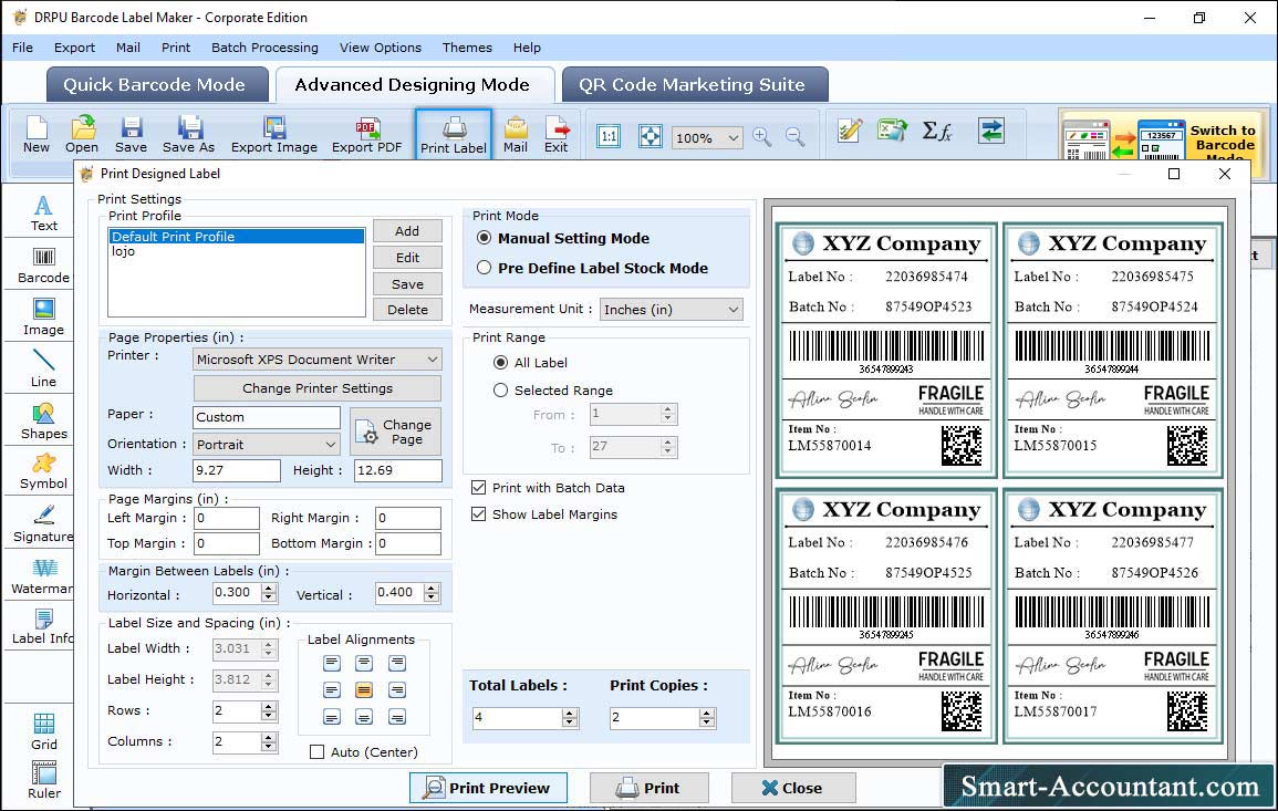 Print Settings