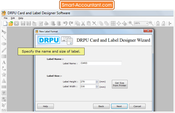 Card and Label Maker software