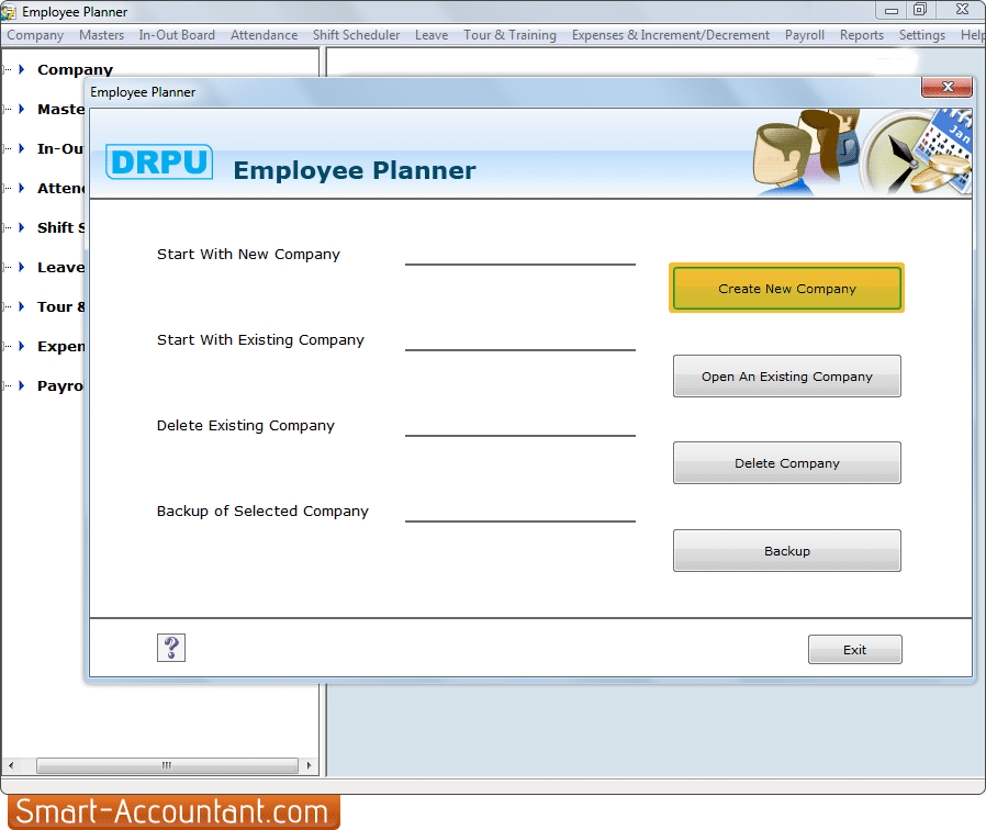 Employee Planner Software