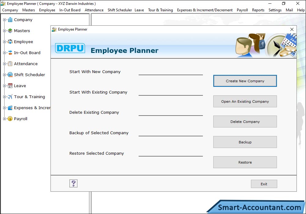 Employee Planner Software