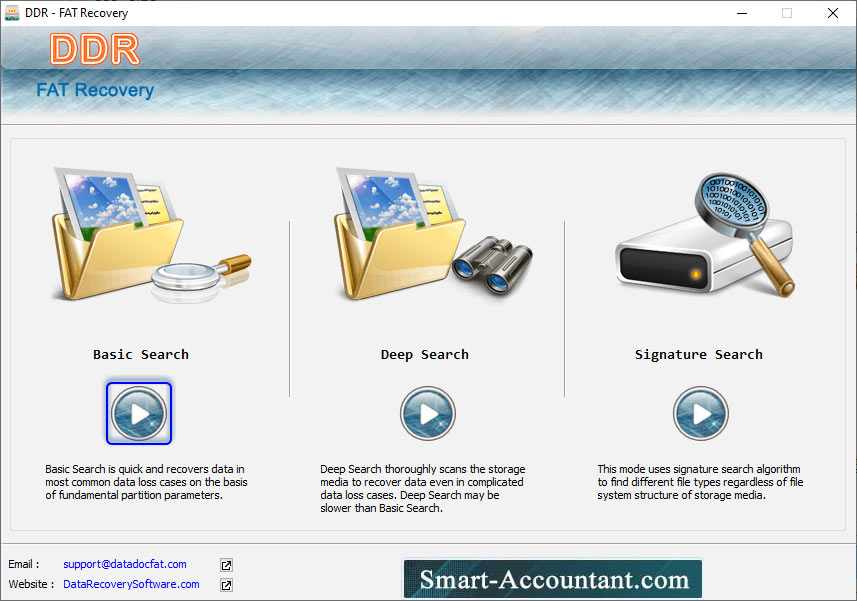 FAT Data Recovery Software