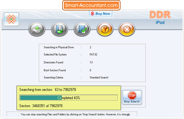 iPod Music files retrieval program 