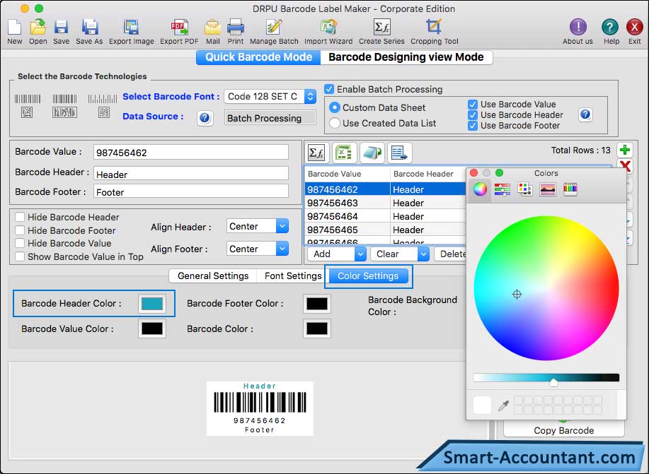 Create Barcode Font