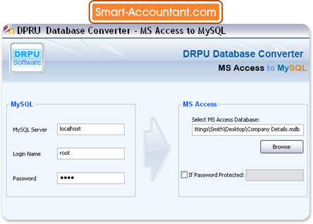 MS Access to MySQL Database Converter