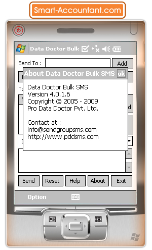 Pocket PC to Mobile bulk SMS Software
