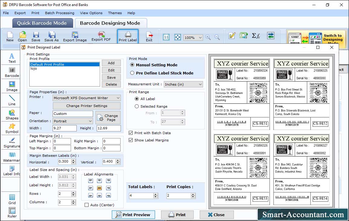 Print Settings