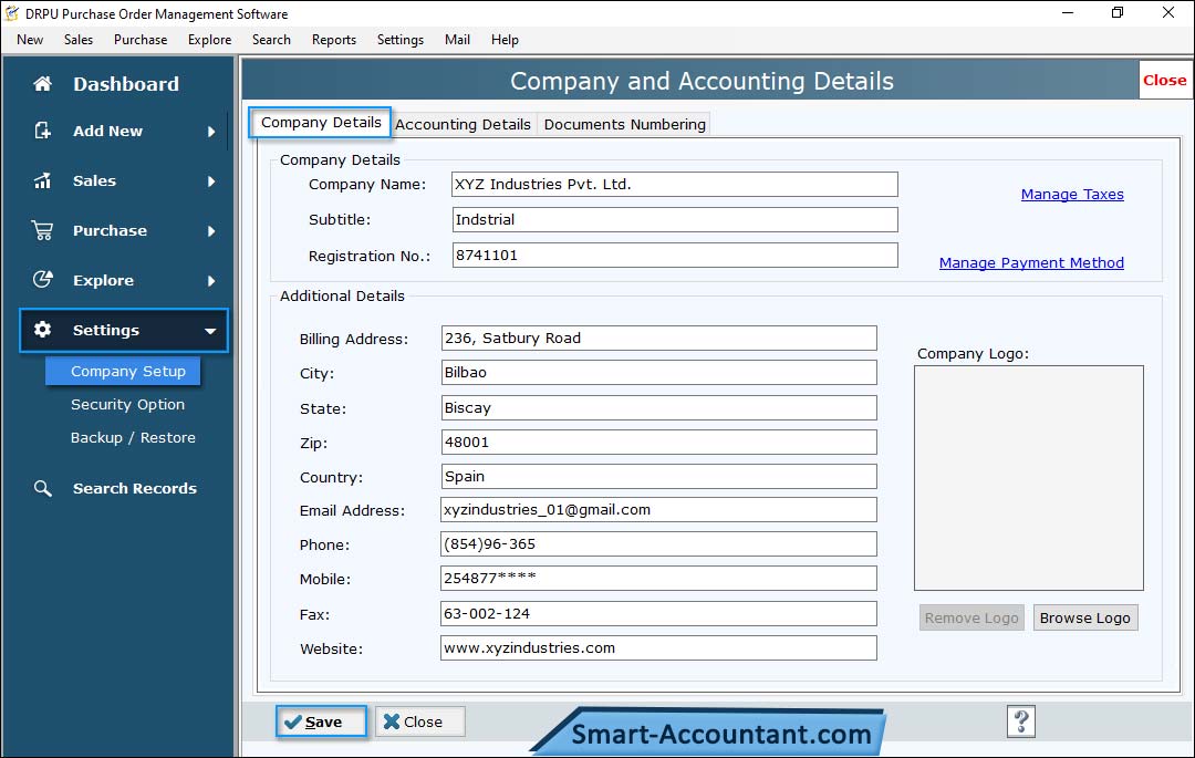 Purchase Order Management Software