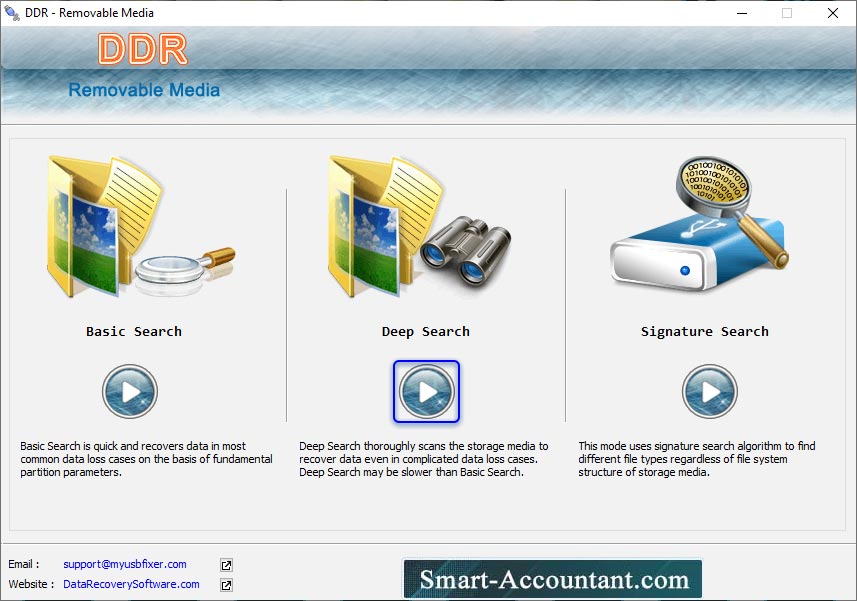 Removable Media Data Recovery Software