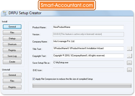 Setup Package Creator