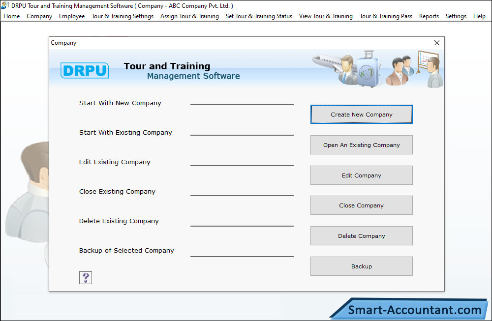 Employee Tour and Training Management Software