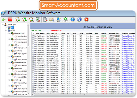 Website Monitoring Software