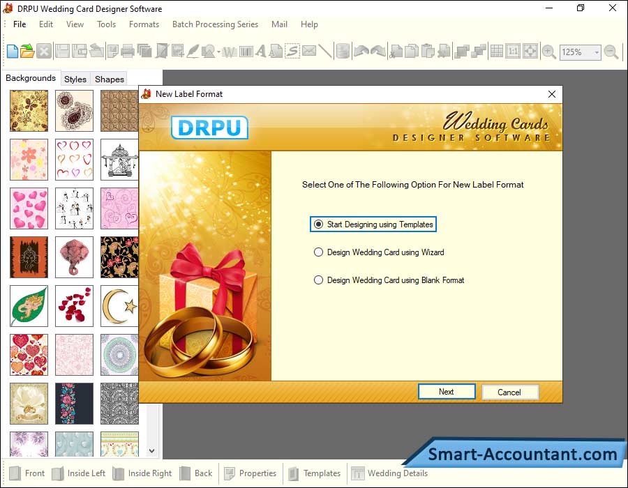 Wedding Cards Maker Software